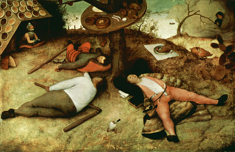 The Land of Cockaigne - Pieter Bruegel